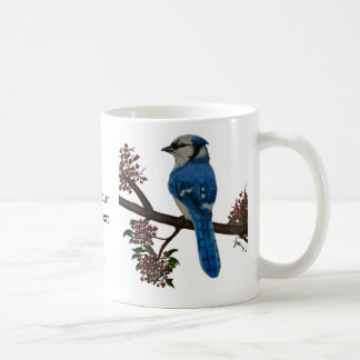 Taza De Café Personalizar del arrendajo azul