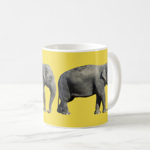 Taza De Café Personalizar Elephant