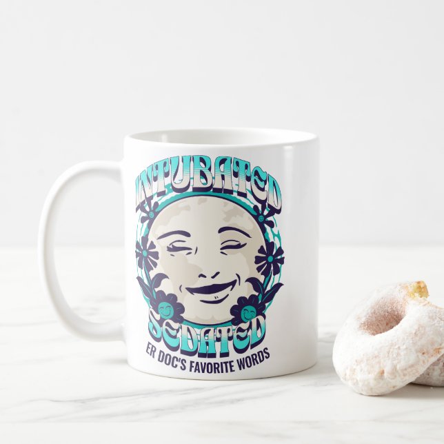 Taza De Café Personalizar intubado por Médica de emergencias di (Con donut)