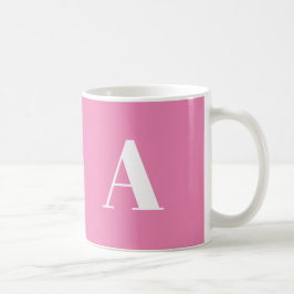 Taza De Café Personalizar, personalizar letra inicial de alfabe