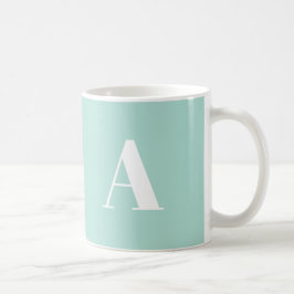 Taza De Café Personalizar, personalizar letra inicial de alfabe
