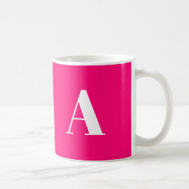 Taza De Café Personalizar, personalizar letra inicial de alfabe
