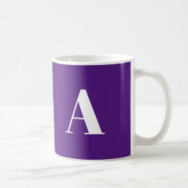 Taza De Café Personalizar, personalizar letra inicial de alfabe