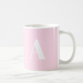 Taza De Café Personalizar, personalizar letra inicial de alfabe