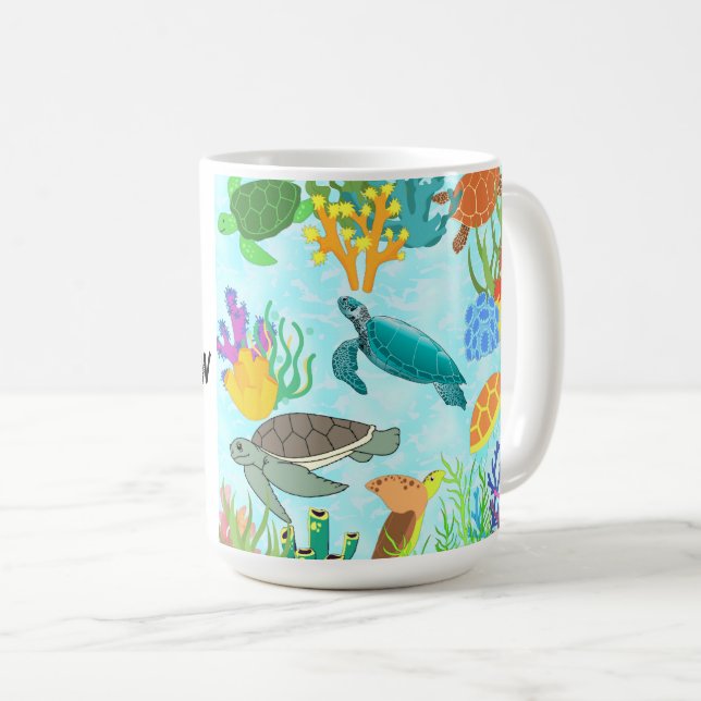 Taza De Café Personalizar Solo Para Dar Gracias A Un Millón (Anverso derecho)