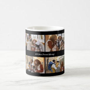Taza De Café Personalizar Su propio Collage de fotos 4