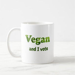 Taza De Café Personalizar Vegan Activista Voter