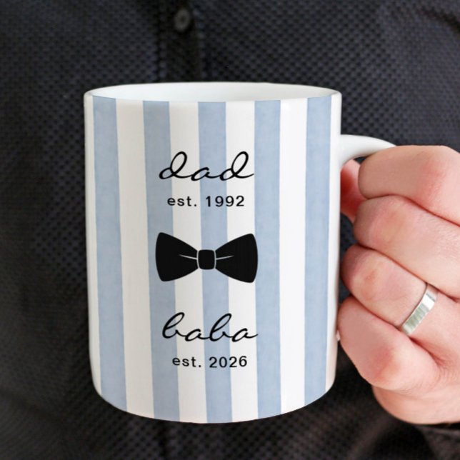 Taza De Café Personalized Baba Grandpa Mug Gift (Subido por el creador)