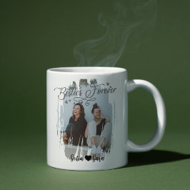 Taza De Café Personalized Best Friend Mug with Photo | BFF Gift