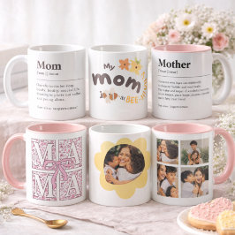 Taza De Café Personalized Best Mom Ever Photo Mug