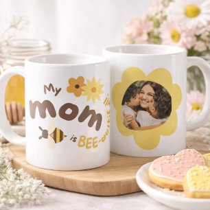 Taza De Café Personalized Best Mom Ever Photo Mug