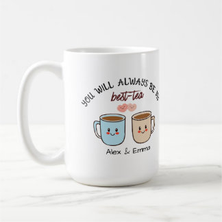 Taza De Café Personalized Best-Tea Couple  