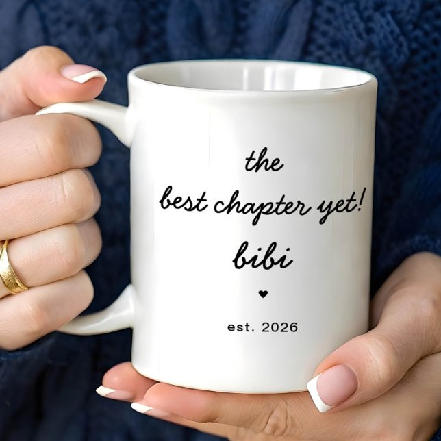 Taza De Café Personalized Bibi Mug Best Chapter Yet (Subido por el creador)