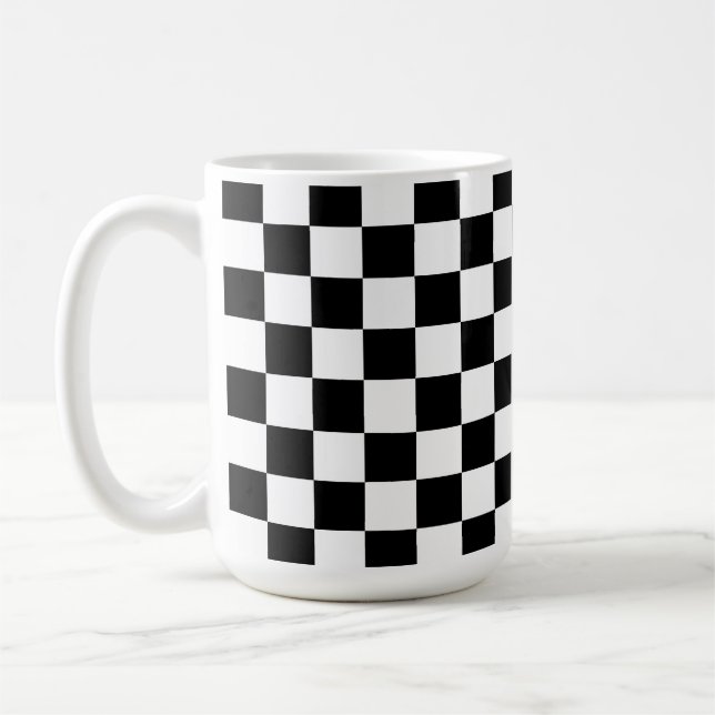 Taza De Café Personalized Black and White (Izquierda)