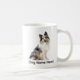 Taza De Café Personalized Blue Merle Sheltie I Own You