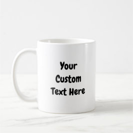 Taza De Café Personalized Business Mug with Text & Photo