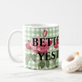 Taza De Café Personalized classic tartan green country style
