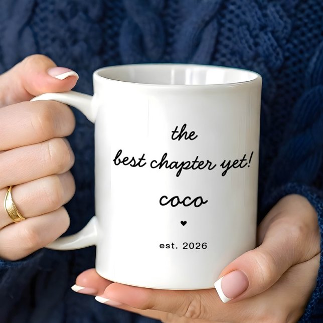 Taza De Café Personalized Coco Mug Best Chapter Yet (Subido por el creador)