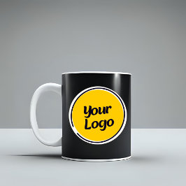 Taza De Café Personalized Company Logo  | Custom Business Gift 
