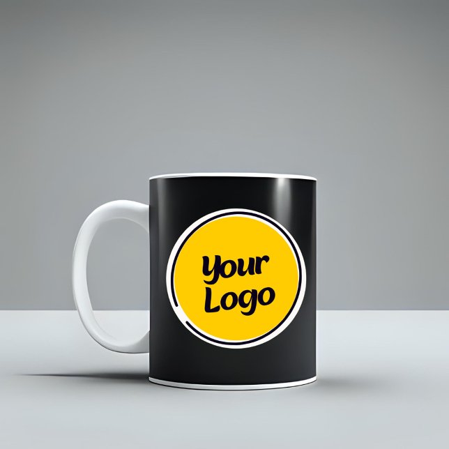 Taza De Café Personalized Company Logo  | Custom Business Gift  (Subido por el creador)