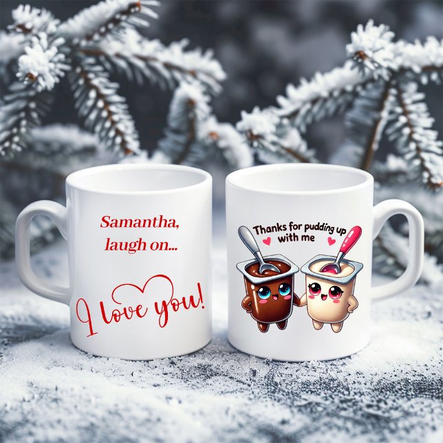 Taza De Café Personalized Cute Food Mug Gift for Boyfriend (Personalized Cute Food Mug Gift for Boyfriend)