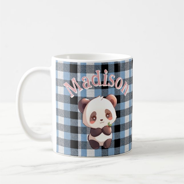 Taza De Café Personalized Cute Panda Coffee Mug (Izquierda)