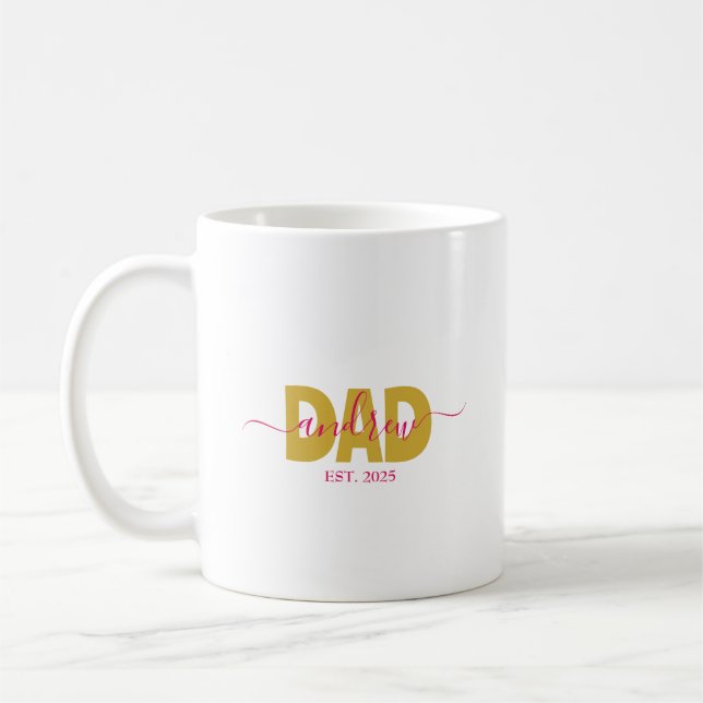 TAZA DE CAFÉ PERSONALIZED DAD TO BE (Izquierda)