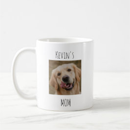 Taza De Café Personalized Dog Mom 2 Photo Mug | Custom Gift