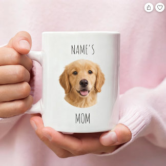 Taza De Café Personalized Dog Mom Photo Mug | Custom Gift