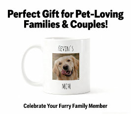 Taza De Café Personalized Dog Mom Photo Mug | Custom Gift