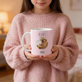 Taza De Café Personalized Dog Mom Photo Mug | Custom Gift