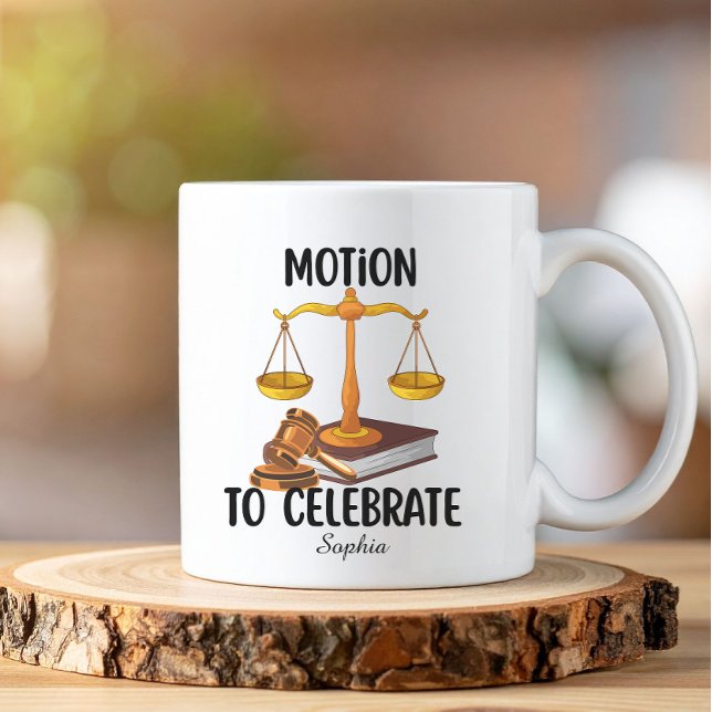 Taza De Café Personalized funny  law graduate  (Subido por el creador)