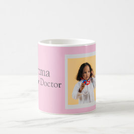 Taza De Café Personalized Future Doctor Kids with Name & Photo