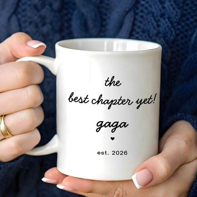 Taza De Café Personalized Gaga Mug Best Chapter Yet (Subido por el creador)