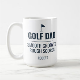 Taza De Café Personalized Golf Dad and Yacht Rock Gift for Men