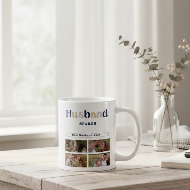 Taza De Café Personalized Google Search Best Husband Ever photo (Subido por el creador)