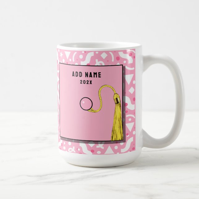 Taza De Café Personalized Graduation Keepsake (Derecha)
