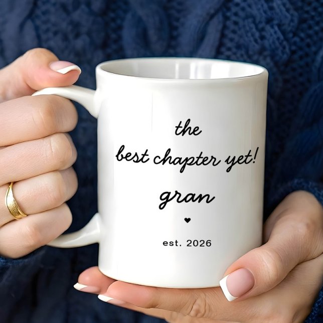 Taza De Café Personalized Gran Mug Best Chapter Yet (Subido por el creador)