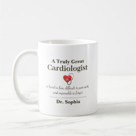Taza De Café Personalized Great Cardiologist Appreciation Gift