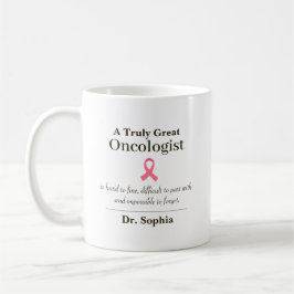 Taza De Café Personalized Great Oncologist Appreciation Gift