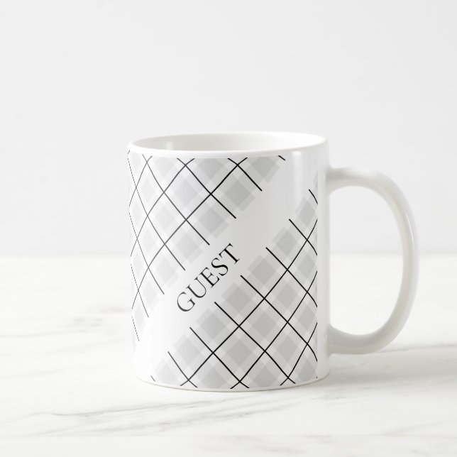 Taza De Café Personalized Guest Mugs (Derecha)