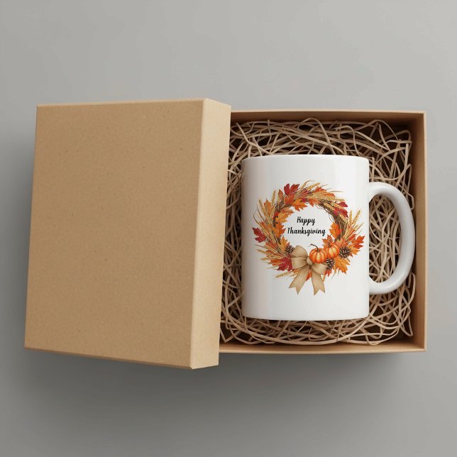 Taza De Café Personalized Happy Thanksgiving mug  (Subido por el creador)