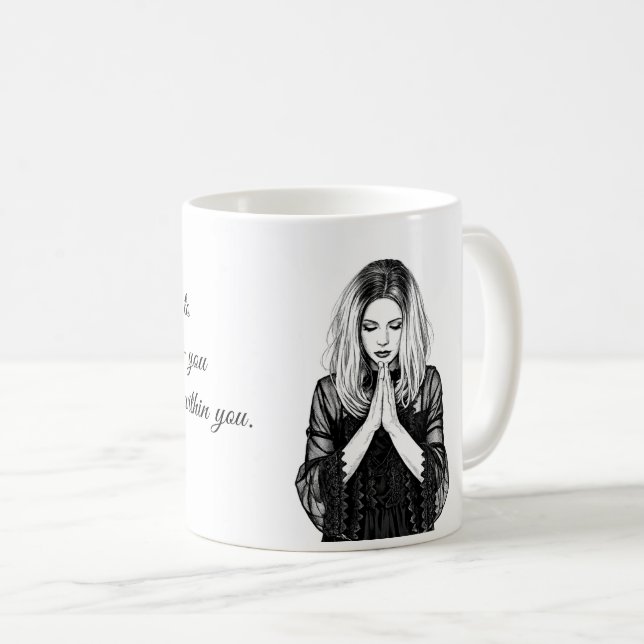 Taza De Café Personalized Inspirational Quote Mug (Anverso derecho)
