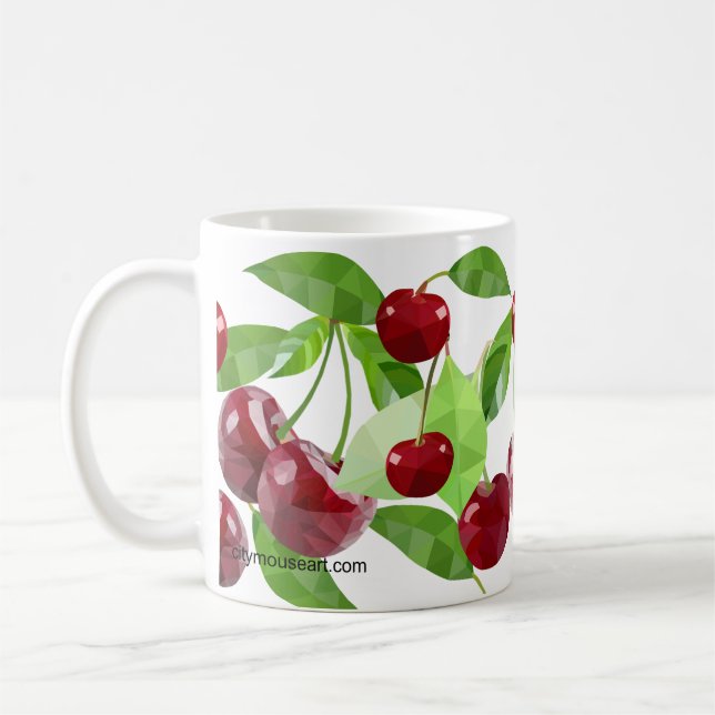 Taza De Café Personalized Marian Cherry (Izquierda)