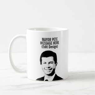 Taza De Café Personalized Mayor Pete