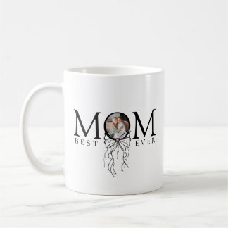 Taza De Café Personalized Mom Best Ever Photo