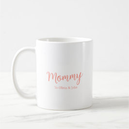 Taza De Café Personalized Mommy 