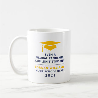 Taza De Café Personalized Pandemic - Graduate Class of 2021 Mug