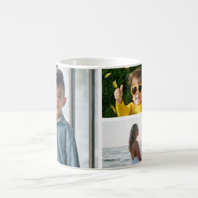 Taza De Café Personalized Photo Mug (Centro)
