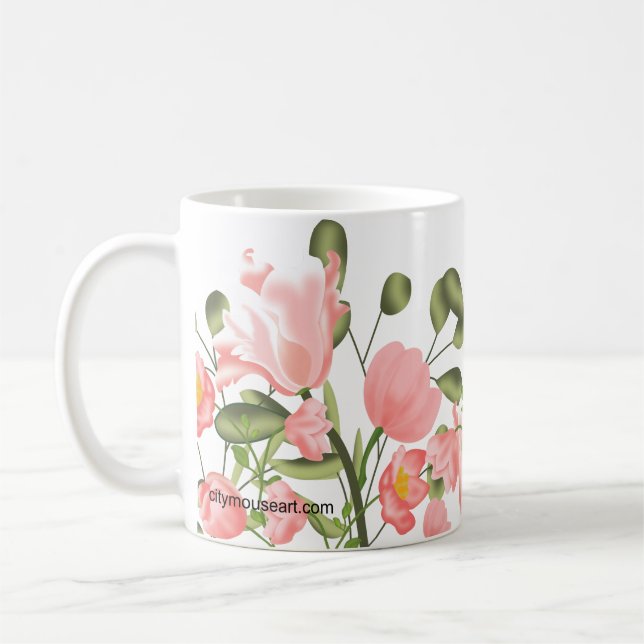 Taza De Café Personalized Pink Paradise (Izquierda)